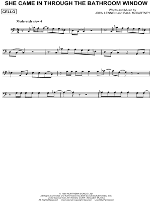 She Came In Through the Bathroom Window