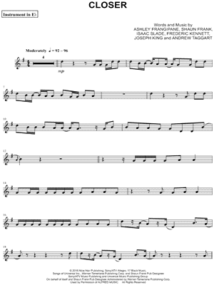 Do You Want To Build A Snowman Eb Instrument From Frozen Sheet Music Alto Or Baritone Saxophone In C Major Download Print Sku Mn0131420
