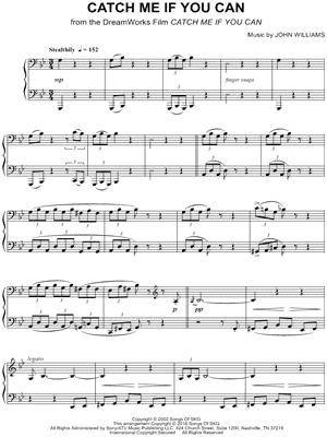Catch Me If You Can Sheet Music Downloads at Musicnotes.com