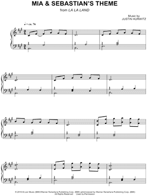 La La Land Sheet Music Downloads At Musicnotes Com