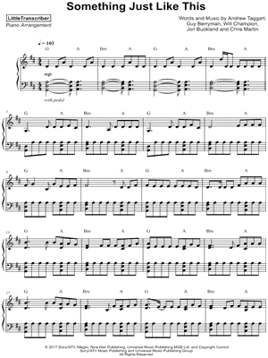 Download I Want Something Just Like This Sheet Music Pictures Like Sheet Music Picture