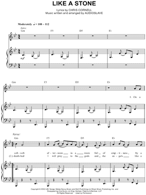 Audioslave Sheet Music Downloads at Musicnotes.com