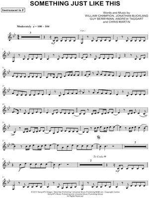 Something Just Like This Sheet Music 47 Arrangements Available Instantly Musicnotes