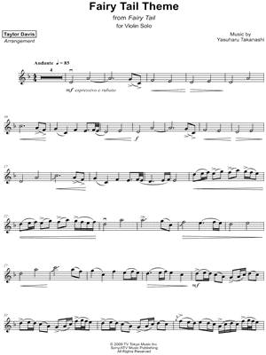 Anime Piano Sheet Music Easy