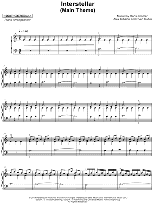 Featured Sheet Music