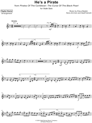 Movie Tv Violin Sheet Music Downloads At Musicnotes Com