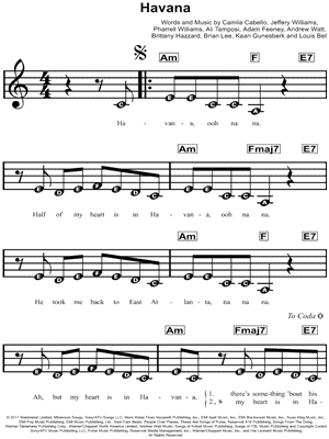 Littletranscriber Beautiful Scars Sheet Music Piano Solo In E Minor Download Print Sku Mn0211729 - roblox music sheet havana