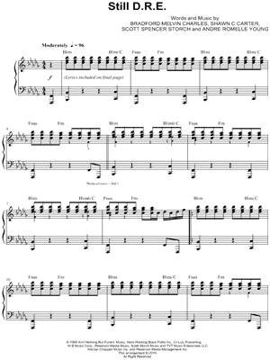 "Still D.R.E." Sheet Music - 11 Arrangements Available Instantly