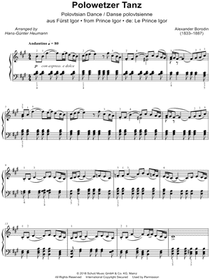 How to play POLOVTSIAN DANCES from 'Prince Igor' by Borodin