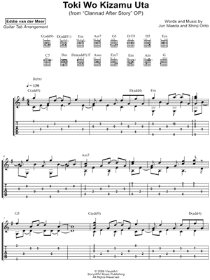 ☆ Clannad After Story-Toki Wo Kizamu Uta Sheet Music pdf, - Free