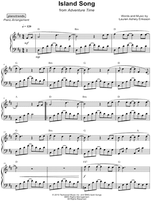 Pianotrends Island Song Sheet Music Piano Solo In D Major Download Print Sku Mn