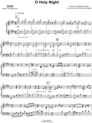 Lindsey Stirling O Holy Night Sheet Music (Piano Solo) in F# Minor -  Download & Print - SKU: MN0264040