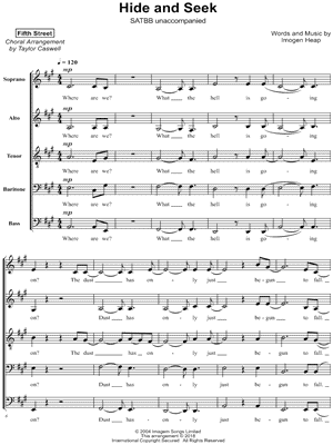 Hide and Seek: Vocaloid Sheet music for Viola (Solo)