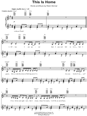 Play This Is Home Music Sheet