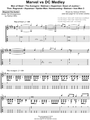 Theme From Spider-Man (Easy Guitar Tab) - Print Sheet Music Now