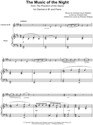 Clarinet Sheet Music Downloads Musicnotes Com - roblox keyboard piano sheets