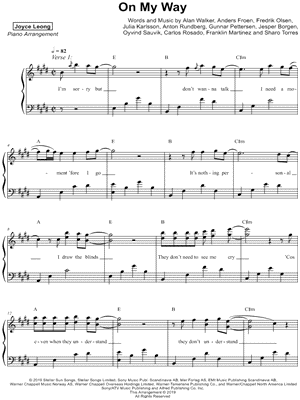 On My Way Sheet Music 28 Arrangements Available Instantly Musicnotes