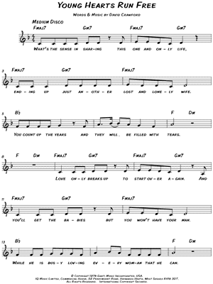 young hearts run free music