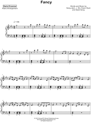 Dario D'aversa - Fancy - Sheet Music (Digital Download)