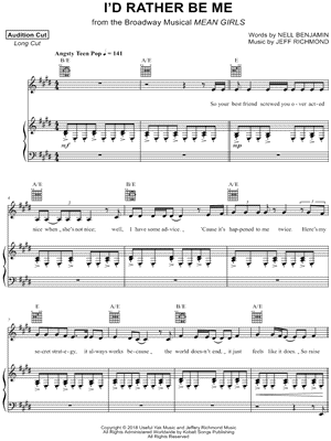 I D Rather Be Me Sheet Music 5 Arrangements Available Instantly