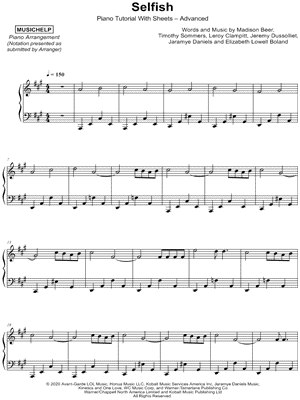 Musichelp Zizzy Theme Advanced Sheet Music Piano Solo In D