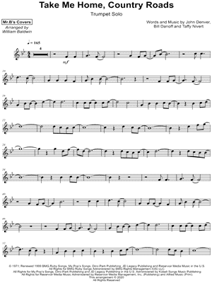 Take Me Home Country Roads Sheet Music 38 Arrangements Available Instantly Musicnotes