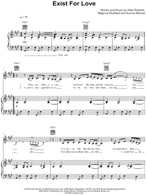 Get You The Moon Piano Sheet Music Free