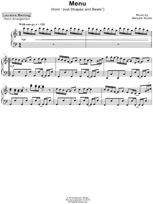 Just Shapes and Beats - Close to Me Sheet music for Piano (Solo