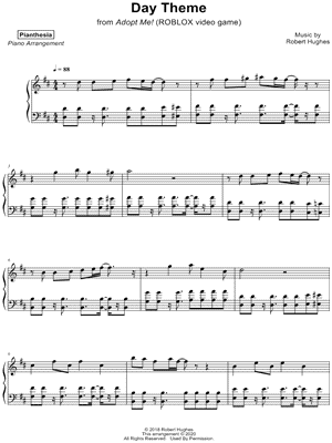 Adopt Me Roblox Sheet Music Downloads At Musicnotes Com - easy roblox piano sheets for beginners free