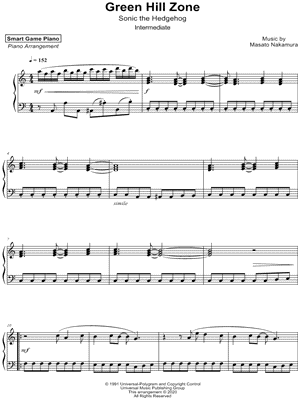 Green Hill Act 2 (Modern) - Sonic Generations Sheet music for Guitar, Bass  guitar, Drum group, Trumpet other (Mixed Ensemble)