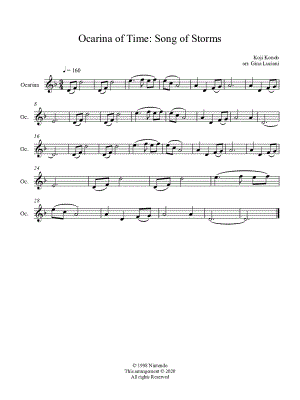 Sun's Song (Ocarina) - Ocarina of Time Sheet music for Flute other (Solo)