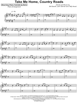 Take Me Home Country Roads Sheet Music 38 Arrangements Available Instantly Musicnotes