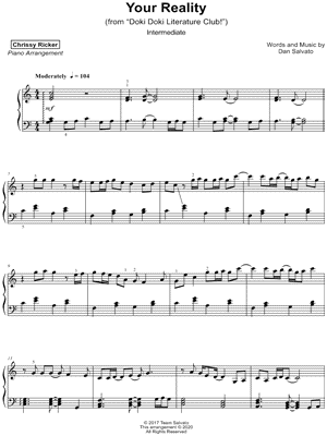 Play With Me - DDLC Sheet music for Piano (Solo)