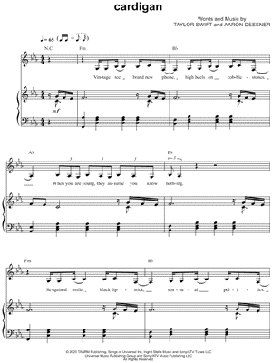 Featured Sheet Music