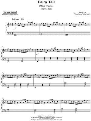 Fairy Tail Opening 6 Sheet music for Flute (Solo)