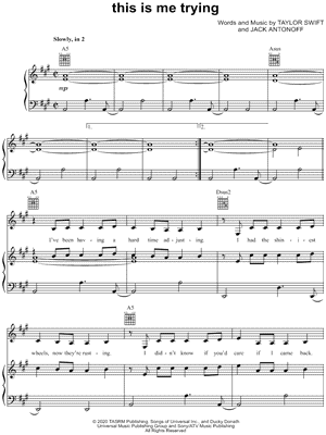 this is me trying Sheet Music by Taylor Swift - Piano/Vocal/Guitar