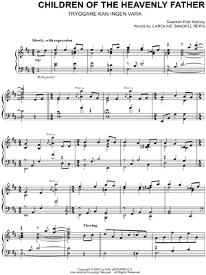 Children Of The Heavenly Father (SATB Choir) - Print Sheet Music Now