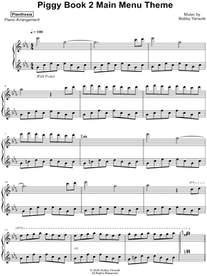 Piggy Roblox Sheet Music Downloads At Musicnotes Com - roblox jazz music id