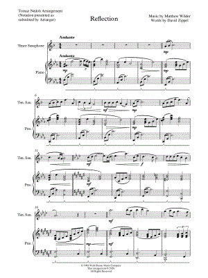 Reflections [Drum Chart] - Drum Set - Digital Sheet Music