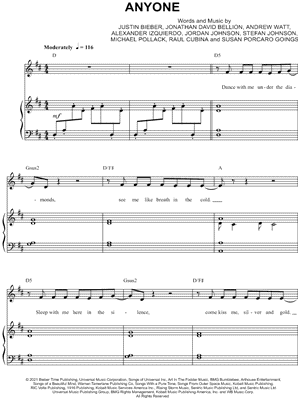 Ghost - Justin Bieber Sheet music for Piano, Violin (Solo)