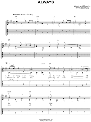 Guitar Tab Sheet Music Downloads Musicnotes Com