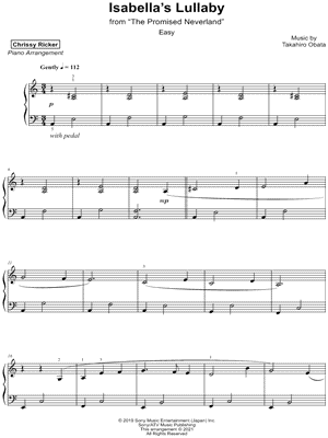 Emma's Sorrow - The Promised Neverland Sheet music for Piano (Solo)