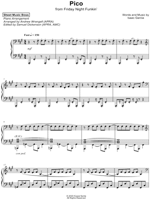 M.I.L.F. - Friday Night Funkin' Sheet music for Piano (Solo)