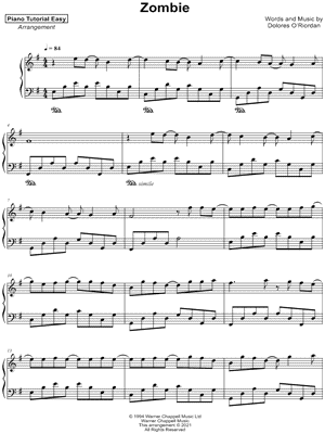 Zombie Sheet Music - 46 Arrangements Available Instantly - Musicnotes