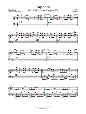 Big Shot Sheet music for Piano (Solo)