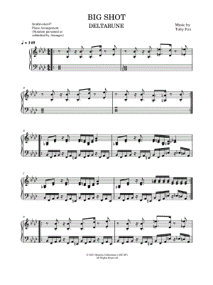 Big Shot Sheet music for Piano (Solo)