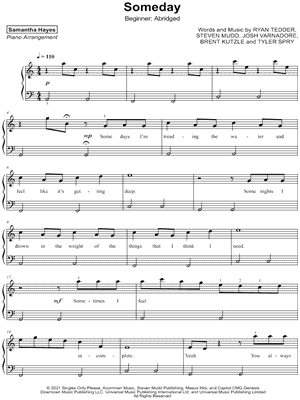 Someday [beginner - abridged]