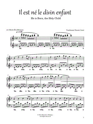 He Is Born, the Holy Child