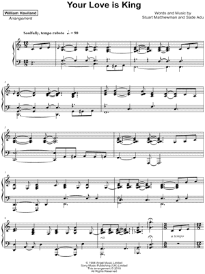 Your Love Is King Sheet Music - 3 Arrangements Available Instantly -  Musicnotes