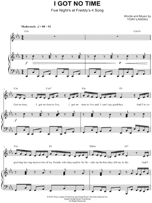 Five Nights at Freddy's – The Newton Brothers (Movie Theme) Sheet music for  Piano (Solo)